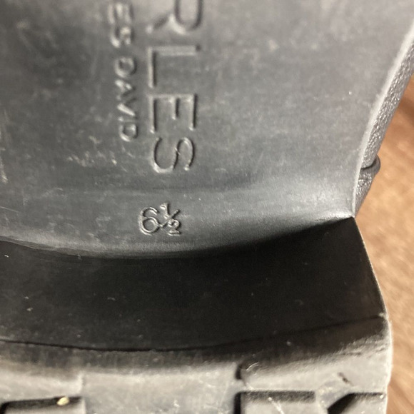 Womens Charles by Charles David 6.5 Black Leather & Suede mid calf Boots - Picture 10 of 13